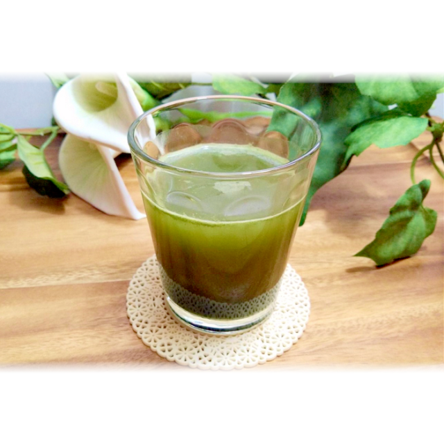 国産　青汁パウダー　調理例