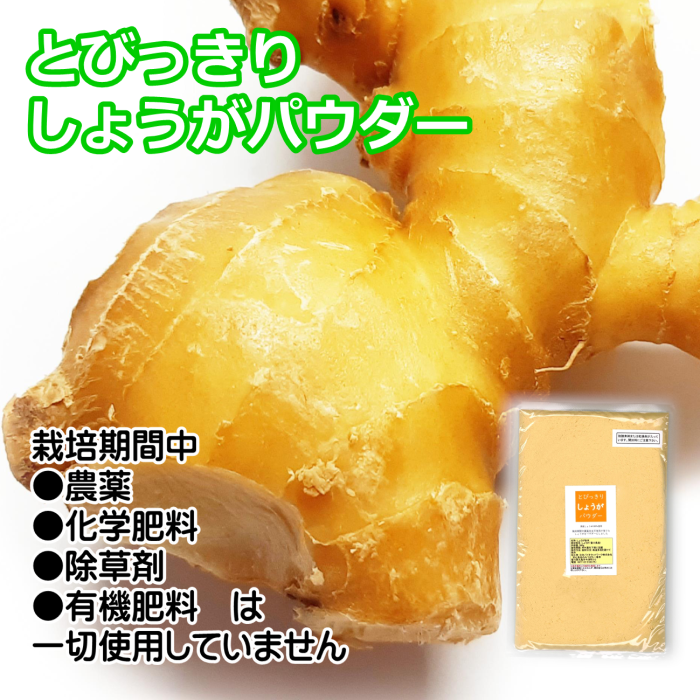 国産　しょうがパウダー
