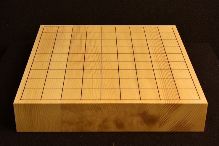本榧卓上将棋盤　t5339