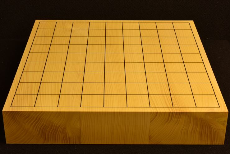 本榧卓上将棋盤　t5340