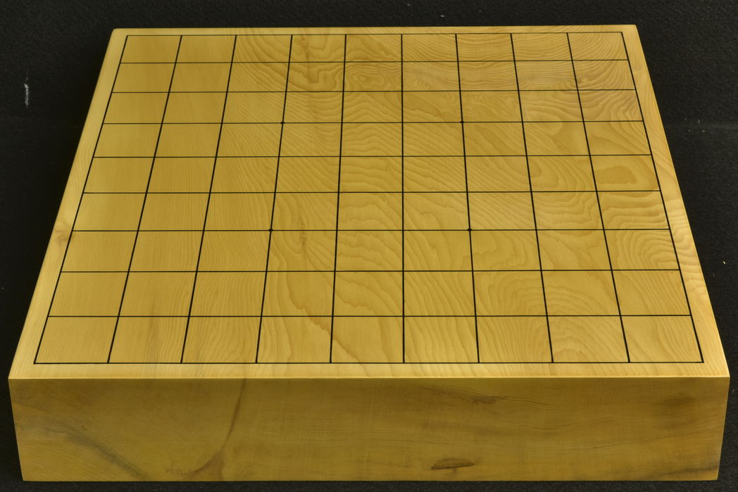 卓上将棋盤　本榧（（日本・日向産）一枚板