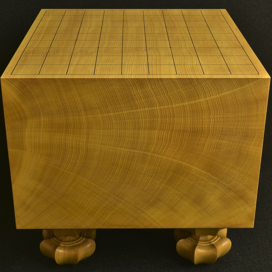 本榧将棋盤　７.５寸天地柾特上