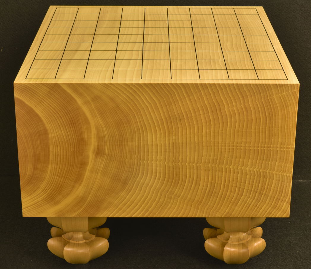 将棋盤　本榧(中国産)6.1寸  天地柾目