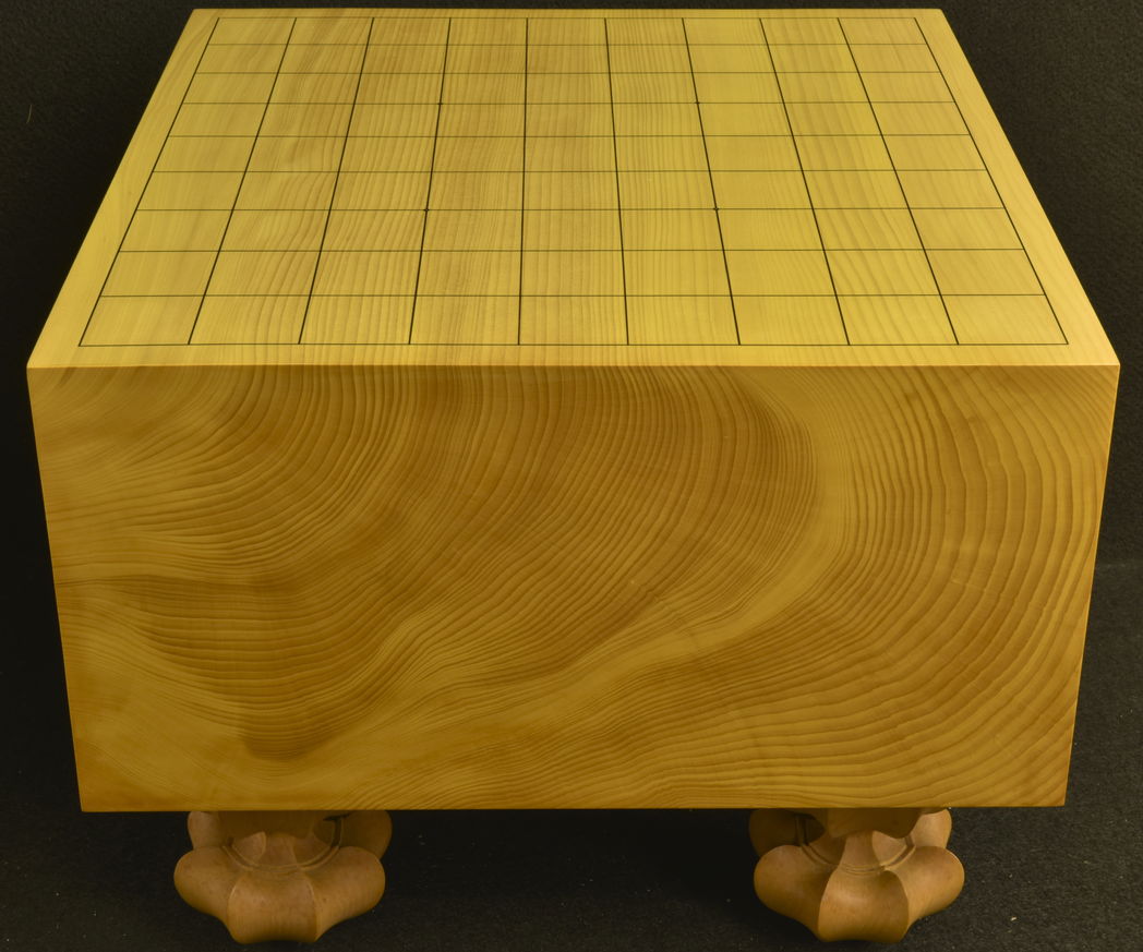 将棋盤　本榧(日本産)5.5寸  柾目