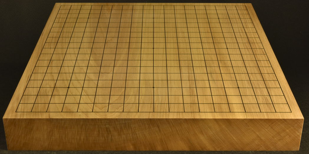 碁盤　新桂（アガチス）20号卓上　一枚板松印