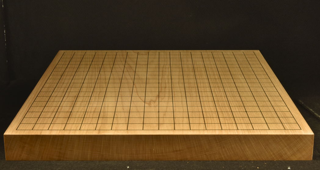 碁盤　新桂（アガチス）15号卓上　一枚板松印