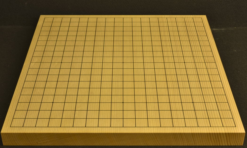 碁・将棋両用盤　新かや10号一枚板　松印