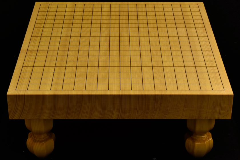 碁盤　新かや20号 柾目一枚板　特上