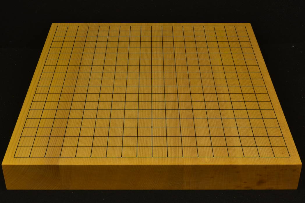 碁盤　新かや15号　本漆太刀目盛　竹印　