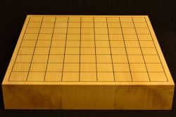 本榧卓上将棋盤　t5340