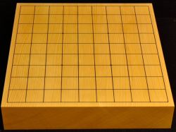 本榧卓上将棋盤　t5380