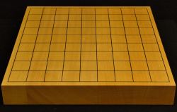 本榧卓上将棋盤　t6260