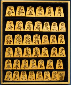 将棋駒　和晃作　菱湖　彫駒