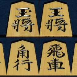天一作　水無瀬書　彫駒