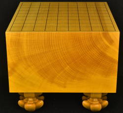 本榧将棋盤　6.7寸柾目　駒台付