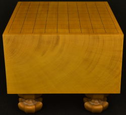 本榧将棋盤　6.2寸柾目　