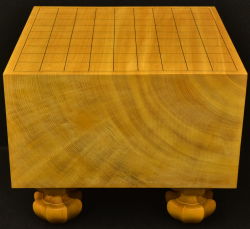 本榧将棋盤　6寸柾目　