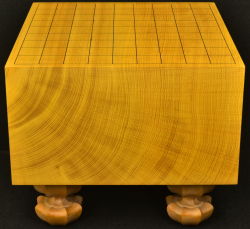 本榧将棋盤　6.2寸柾目　