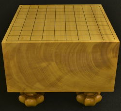 将棋盤　本榧（中国産）　柾目　５.６寸