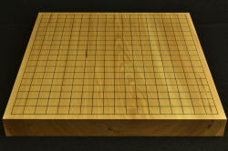 碁盤　本桂15号一枚板　卓上 竹印