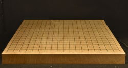 碁盤　新桂（アガチス）15号卓上　一枚板松印