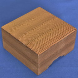 駒箱　杉柾　（駒袋を使わないタイプ）