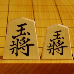 月山作　菱湖　彫雛駒