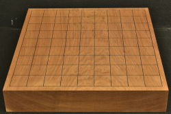 将棋盤　本桂20号卓上　一枚板　松印