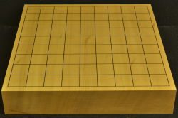 将棋盤　ヒバ20号卓上一枚板　竹印