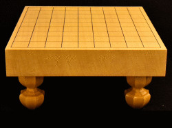 将棋盤　新かや20号 柾目接合　松印　卓上兼用