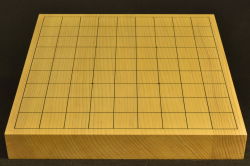 将棋盤　新かや15号卓上　本漆太刀目盛　竹印