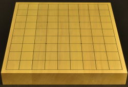 将棋盤　新かや15号卓上　本漆太刀目盛　竹印
