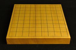 将棋盤　新かや15号卓上　本漆太刀目盛　松印