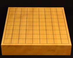 本榧卓上将棋盤  t5362