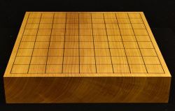 本榧卓上将棋盤　t6135