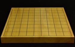 本榧卓上将棋盤　t6137