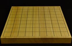本榧卓上将棋盤　t6138