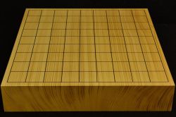 本榧卓上将棋盤　t6219