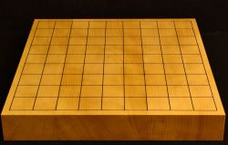本榧卓上将棋盤　t6225