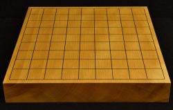 本榧卓上将棋盤　t6259