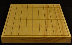 本榧卓上将棋盤　t6264
