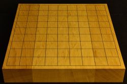 卓上将棋盤　本榧板目接合　t6400