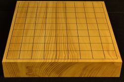 卓上将棋盤　本榧(日本産)一枚板　t6435