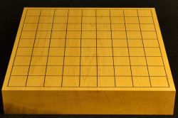卓上将棋盤　本榧(日本産) 一枚板　t6447