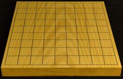 卓上将棋盤　本榧(日本産) 一枚板　t6450