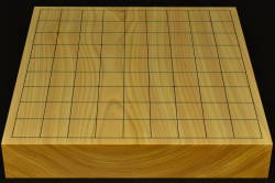 卓上将棋盤　桧１枚板　t6584