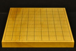卓上将棋盤　本榧（日本産）柾目一枚板　t6653