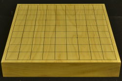 卓上将棋盤　本榧（日本産） 木裏一枚板　t6805