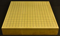 卓上碁盤　本榧（日本産）　 柾目　特上　再生品