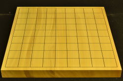 卓上将棋盤　本榧（日本・日向産）2枚接合 　t6880
